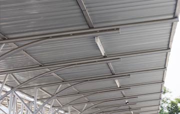 installing St Michael Caerhays metal roofing