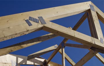 St Michael Caerhays roof trusses for new builds and additions